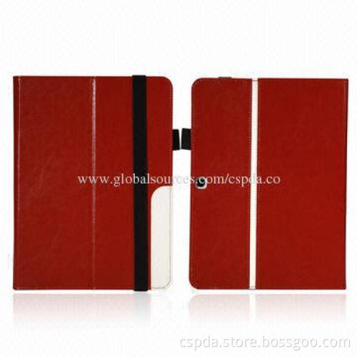 Folio Stand Cases for Samsung Galaxy 4, 10.1-inch, OEM Colors and Materials Available
